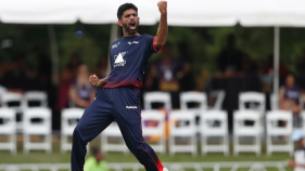 Netravalkar flies USA flag in North Carolina