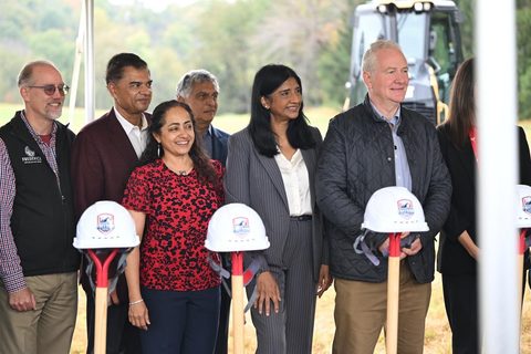 Washington Freedom breaks ground at site of proposed cricket stadium