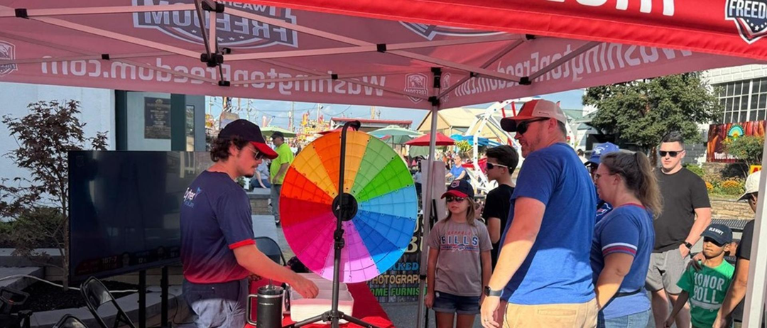 Booth at the Great Frederick Fair: September 12th - September 20th